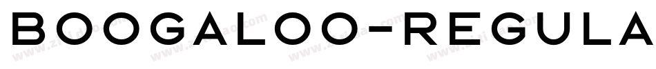 Boogaloo-Regular字体转换