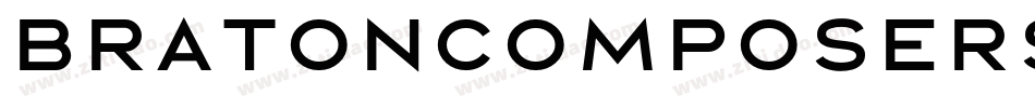 BratoncomposerstamproughRegular-PzgB字体转换