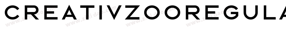 CreativzooRegular-RwKM字体转换