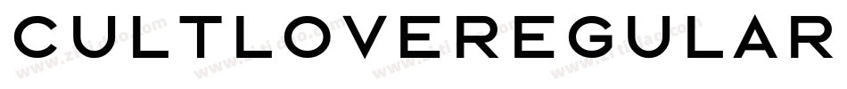 CultloveRegular-WpRY字体转换
