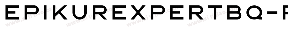 EpikurExpertBQ-Regular字体转换