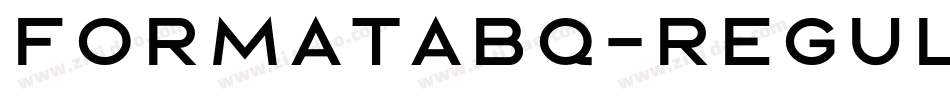 FormataBQ-Regular字体转换