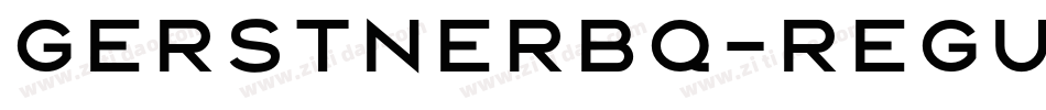 GerstnerBQ-Regular字体转换