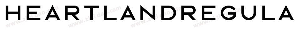 HeartlandRegular字体转换