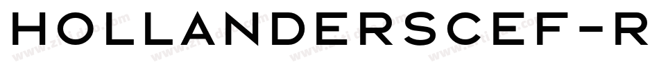HollanderSCEF-Regular字体转换