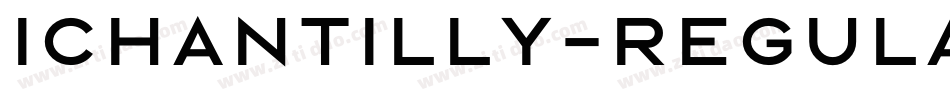 Ichantilly-Regular字体转换