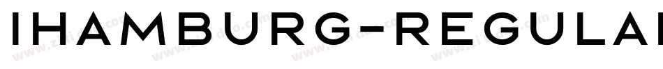 Ihamburg-Regular字体转换
