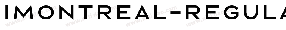 Imontreal-Regular字体转换