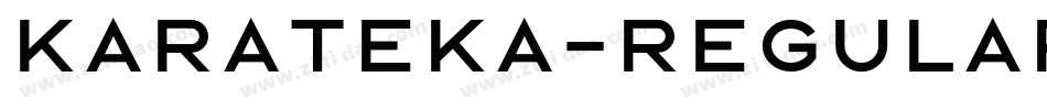 Karateka-Regular字体转换