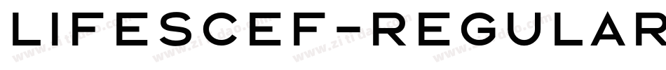 LifeSCEF-Regular字体转换