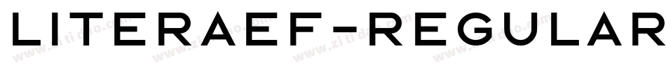 LiteraEF-Regular字体转换