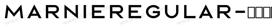 MarnieRegular字体转换
