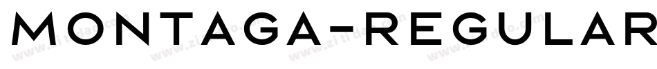 Montaga-Regular字体转换
