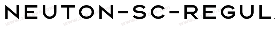 Neuton-SC-Regular字体转换