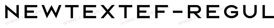NewtextEF-Regular字体转换