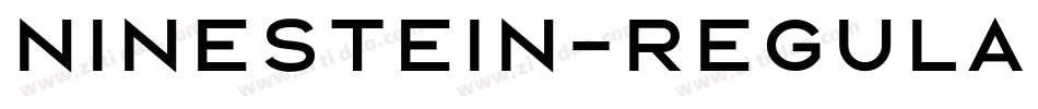 Ninestein-Regular字体转换