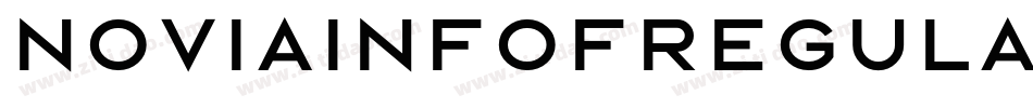 NoviaInfofRegular-Lxpy字体转换