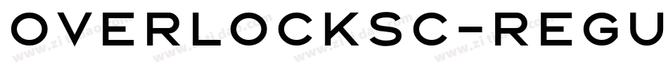 OverlockSC-Regular字体转换