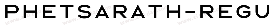 Phetsarath-Regular字体转换