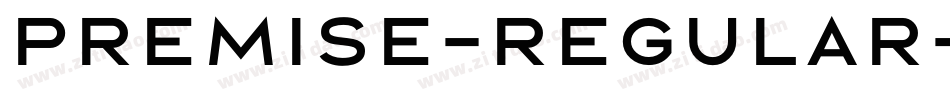 Premise-Regular字体转换