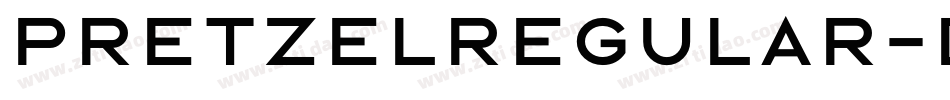 PretzelRegular-Dnld字体转换