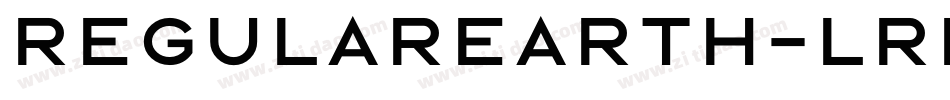 RegularEarth-lrrD字体转换