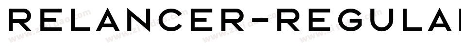 Relancer-Regular字体转换
