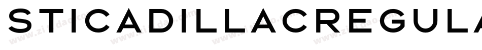 STICadillacRegular字体转换