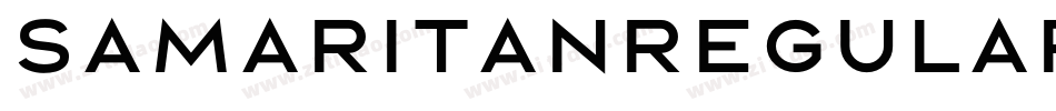 SamaritanRegular-Mdne字体转换