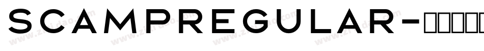 ScampRegular字体转换