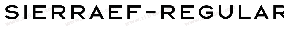 SierraEF-Regular字体转换