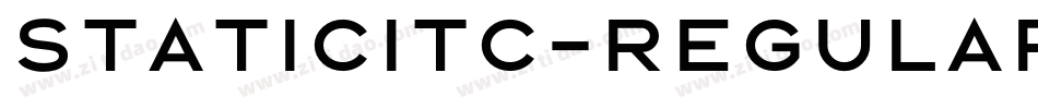 StaticITC-Regular字体转换