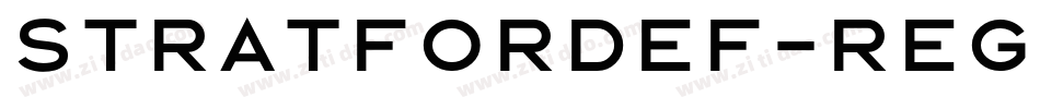 StratfordEF-Regular字体转换