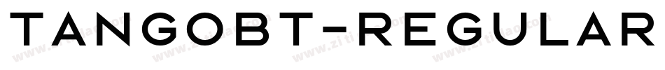 TangoBT-Regular字体转换
