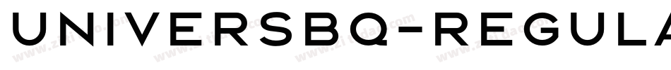 UniversBQ-Regular字体转换