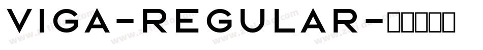 Viga-Regular字体转换