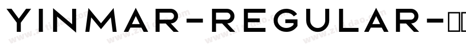 Yinmar-Regular字体转换