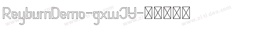 ReyburnDemo-gxwJY字体转换