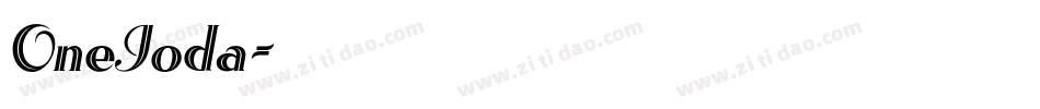 OneIoda字体转换