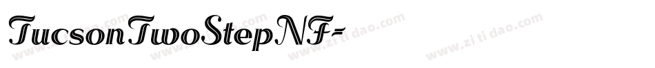 TucsonTwoStepNF字体转换
