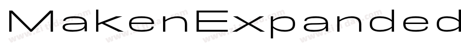 MakenExpandedBookRegular-3zarz字体转换
