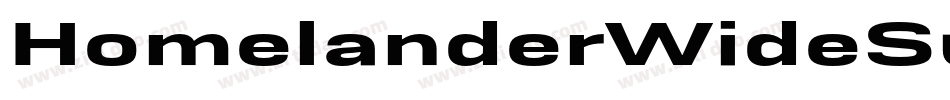HomelanderWideSuperItalic-ALwwD字体转换 HomelanderWideSuperItalic-ALwwD字体转换
