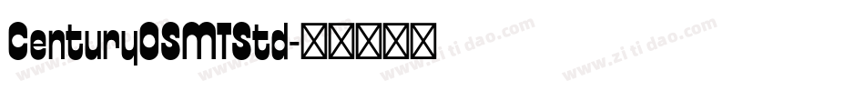 CenturyOSMTStd字体转换