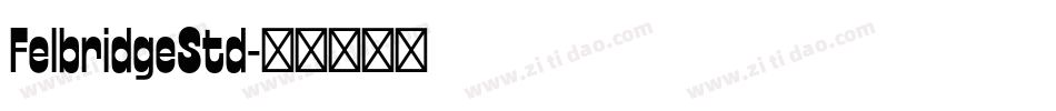 FelbridgeStd字体转换