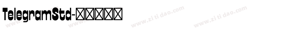 TelegramStd字体转换