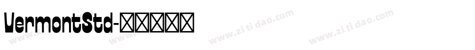 VermontStd字体转换