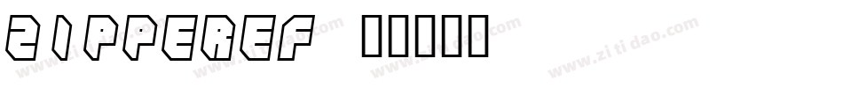 ZipperEF字体转换