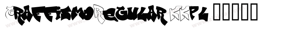 GraffismoRegular-KKpl字体转换