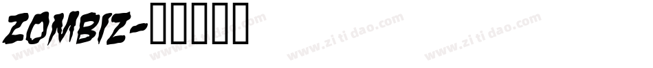 Zombiz字体转换