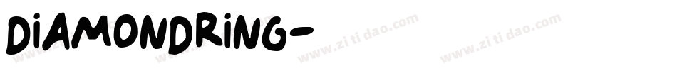 DiamondRing字体转换